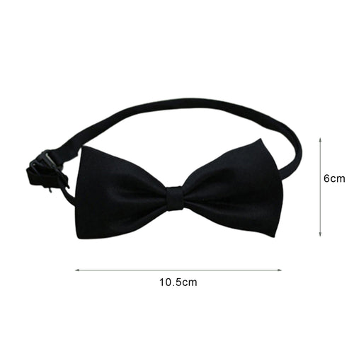 Cute 1 piece Cute Solid Color Adjustable Pet Bow Tie Pet Dog Collar Bowknot Bow Ties Gentleman Dog Bow Tie Pet Supply