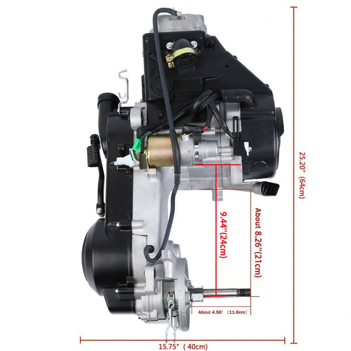 Samger 150cc Engine Assembly 4-Stroke GY6 Single Cylinder Motor Air Cooled Engine Set Short Case For Scooter ATV Go Kart 157QMJ