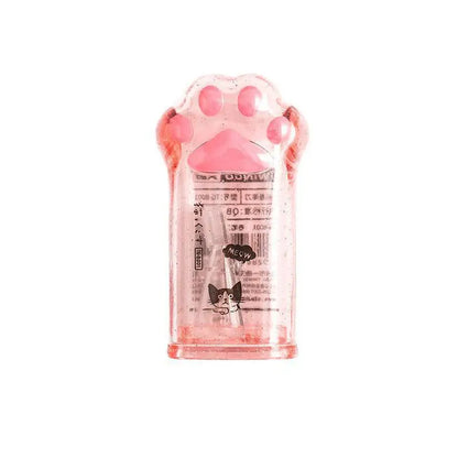1 Pieces Lytwtw's School Office Supplies Cute Cat Paw Pencil Sharpener Creative Stationery