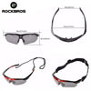 ROCKBROS Polarized Glasses Cycling Sunglasses Outdoor Sports Bicycle Sunglasses MTB Road 5 Lens Bike Glasses Accessory