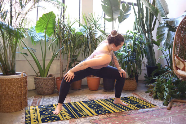 Printed PVC Yoga Mat Jupiter Gear