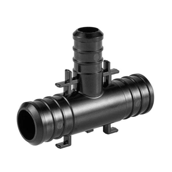 PEX-B Crimp 3/4" x 3/4" x 1/2" PPSU Tee w/tab Plumbingsell