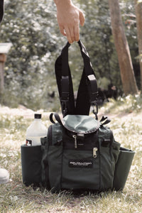 Revolution Mini Deluxe V3 Disc Golf Bag - Olive Green Gotta Go Gotta Throw