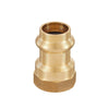 1/2" Press x 1/2" Female Brass Adapter (Lead Free) Plumbingsell