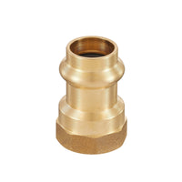 1/2" Press x 1/2" Female Brass Adapter (Lead Free) Plumbingsell