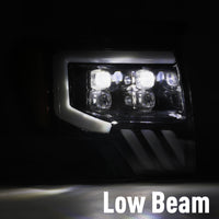 AlphaRex 09-14 Ford F150 NOVA-Series LED Projector Headlights Jet Black OffRoadUSA.com