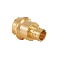 3/4" Press x 3/4" PEX Crimp Brass Adapter (Lead Free) Plumbingsell