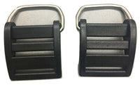 Qty 2 - Scuba Diving Tank Cylinder Cam Buckle RatchetStrap.Com