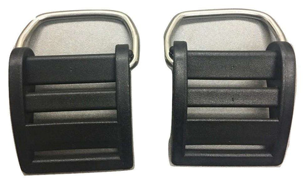 Qty 2 - Scuba Diving Tank Cylinder Cam Buckle RatchetStrap.Com
