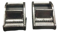 1 Inch Stainless Steel Cam Buckle Tie Down 2 PACK | 1CBSS RatchetStrap.Com