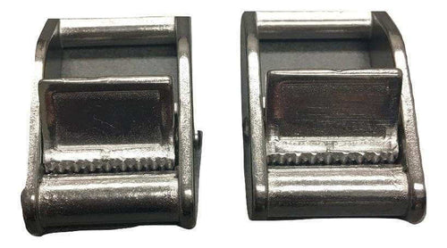 1 Inch Stainless Steel Cam Buckle Tie Down 2 PACK | 1CBSS RatchetStrap.Com