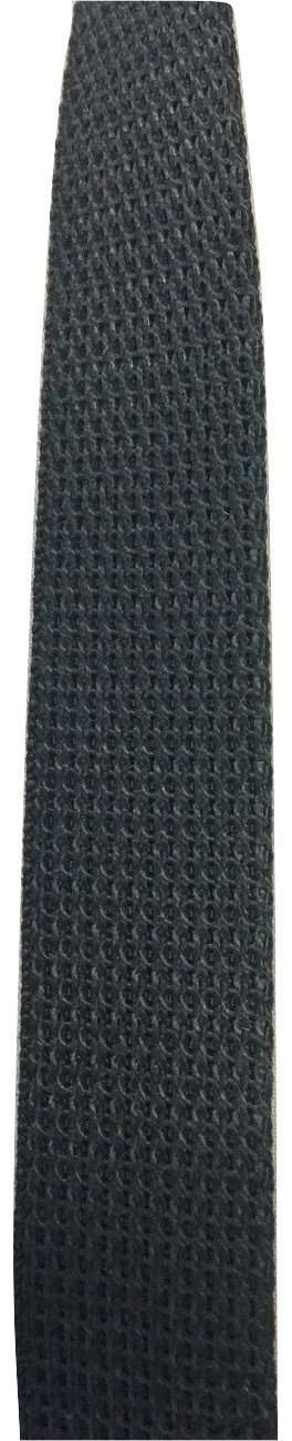 1" Black Aramid Fiber Webbing - PRICE PER FT| BLACK RatchetStrap.Com
