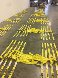 Target Custom Strap WITH STENCIL - 2 X 10 Ft Ratchet Strap - 2 Ft Fixed End & 8 Ft Adjustable End RatchetStrap.Com