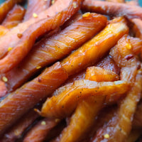 Spicy Salmon Premium Fish Jerky Cedar Valley Cuts