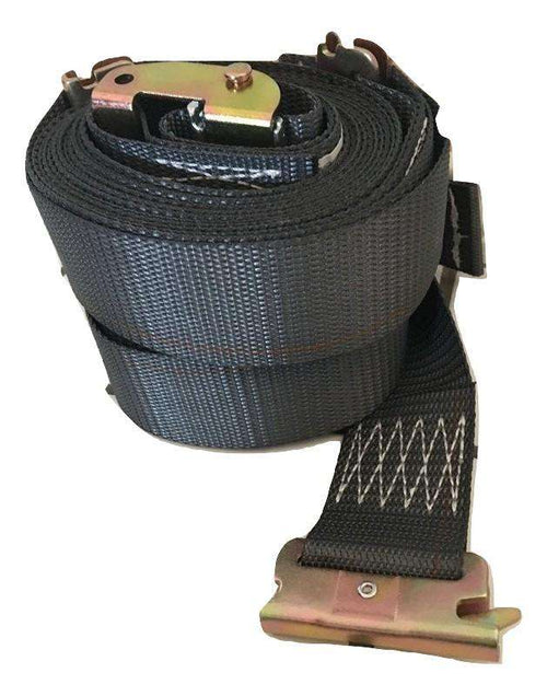 2" Interior Van Cam Buckle E-Track Strap w/ Spring E Fittings | LENGHTH OPTIONS RatchetStrap.Com