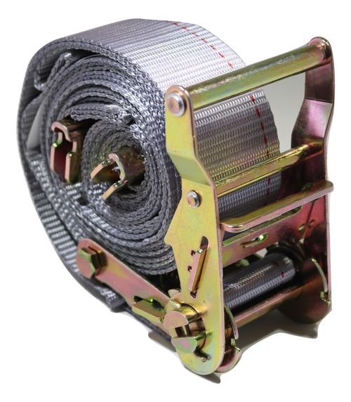 2"x 16 Ft Logistic Van Ratchet E-Track Straps w/ Spring E Fittings | 20 PACK RatchetStrap.Com