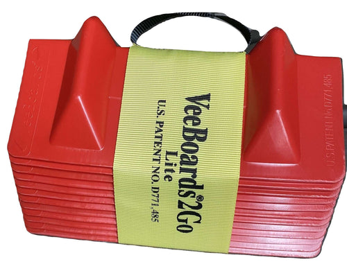 VB2GO Lite Stacking Veeboards® - Ratchet Strap Protectors (12 Pack) | VB2GOL RatchetStrap.Com