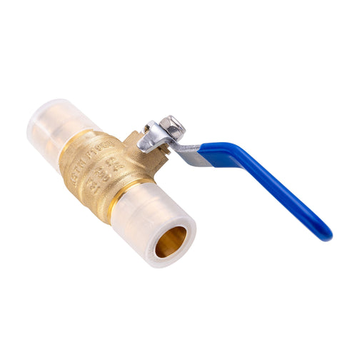 3/4" PEX Expansion Ball Valve, Blue (Lead Free) Plumbingsell