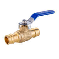 3/4" PEX Expansion Ball Valve, Blue (Lead Free) Plumbingsell