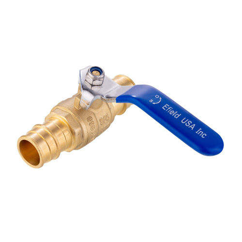 3/4" PEX Expansion Ball Valve, Blue (Lead Free) Plumbingsell