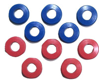 Polyurethane Gladhand Seals 5 Red & 5 Blue 10 Pack | UGS5RB RatchetStrap.Com