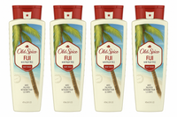 Old Spice Fresher Fiji Body Wash for Men - 16 oz, 4-Pack