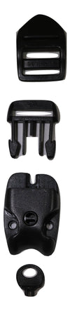 10 Ft ACW Buckle 2 pc Wind Strap Kit Hot Tub Secure ACW Loc Spa Hurricane Tie Down | TAN RatchetStrap.Com