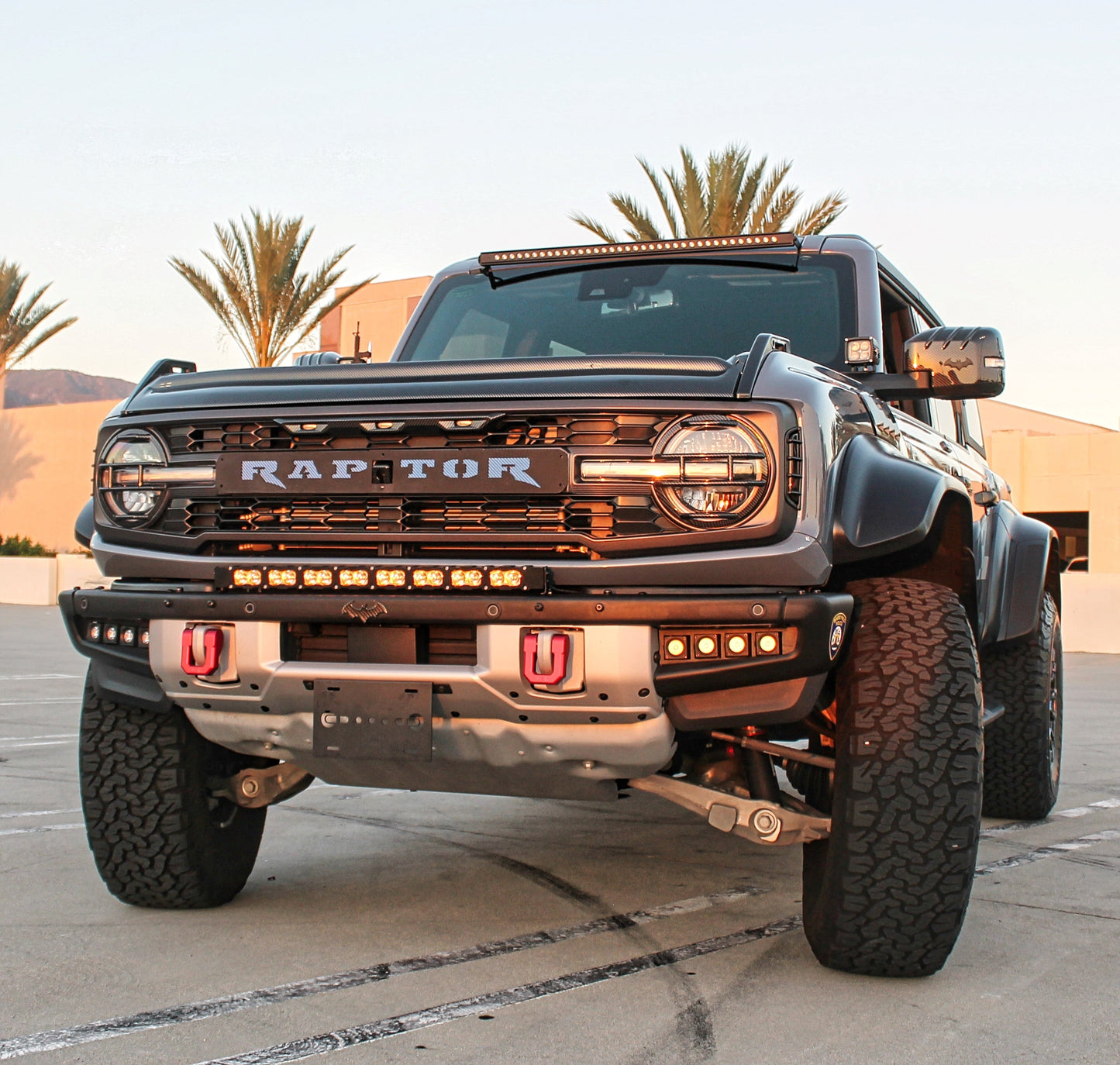 2021+ Ford Bronco Modular Bumper 30in Light Bar - PRO