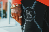 Fly Supply Co Fly Supply Co FS Intarsia Hearts Shorts (Black)