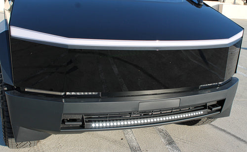 Tesla Cybertruck - Curved 40in Light Bar - Slim M&R Automotive