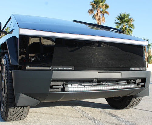 Tesla Cybertruck - Curved 40in Light Bar - Slim M&R Automotive
