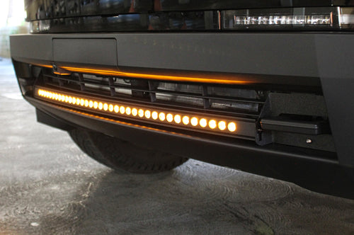 Tesla Cybertruck - Curved 40in Light Bar - Slim M&R Automotive