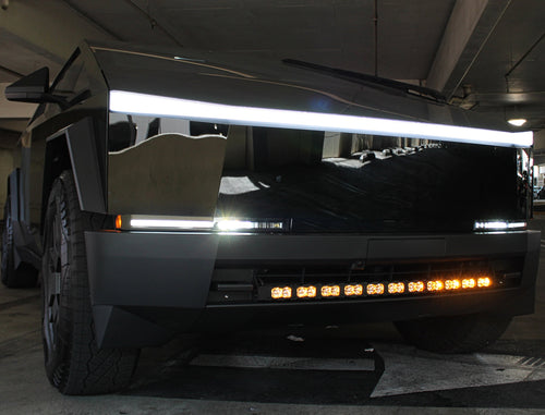 Tesla Cybertruck - Curved 40in Light Bar - PRO M&R Automotive
