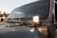 2017-2024 Jeep Wrangler (JL) Hood Mount/Ditch Lights LIGHTS ONLY M&R Automotive