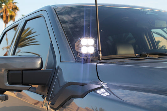 2024+ Ford Raptor Gen 3 Refresh Hood Mount/Ditch Lights - PRO