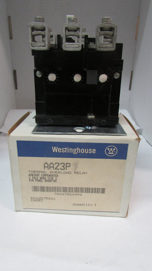 Low Price for All Low Price for All Westinghouse AA23P Overload Relay