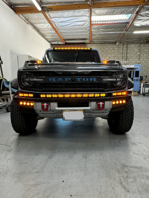 2021+ Ford Bronco Raptor Curved 40in Light Bar - PRO XL M&R Automotive