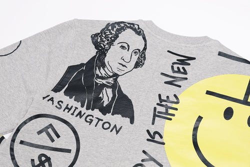 Fly Supply Co Fly Supply Co New Rich Crewneck Sweater (Heather Grey)