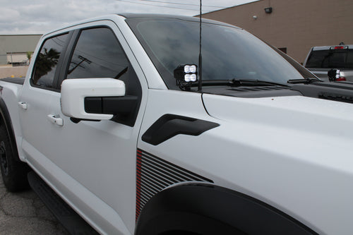 2024+ Ford Raptor Gen 3 Refresh Hood Mount/Ditch Lights - PRO M&R Automotive