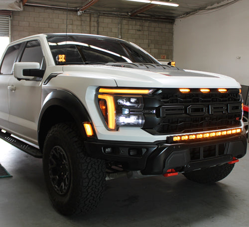 2024+ Ford Raptor Gen 3 Refresh Hood Mount/Ditch Lights - PRO M&R Automotive