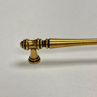 Cabinet Hardware "Palermo" Drawer Pulls and Knobs in Antique Brass Euro • Knobs