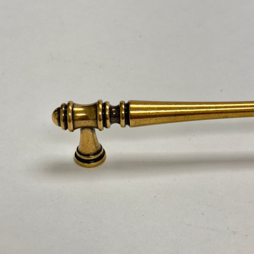 Cabinet Hardware "Palermo" Drawer Pulls and Knobs in Antique Brass Euro • Knobs