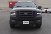 AlphaRex 04-08 Ford F150 / 06-08 Lincoln Mark LT NOVA-Series LED Projector Headlights Chrome OffRoadUSA.com