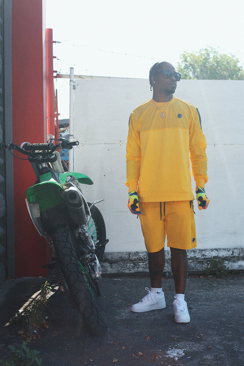 FS LEI$URE LS Pullover (Yellow) Fly Supply Co