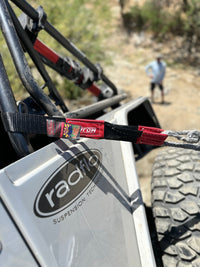 2''x4' Short Strap / Winch Strap (Lifetime Warranty) MOJAB OFFROAD