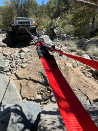 4''x10' Tree Saver Strap / Tow Strap / Winch Strap (Lifetime Warranty) MOJAB OFFROAD