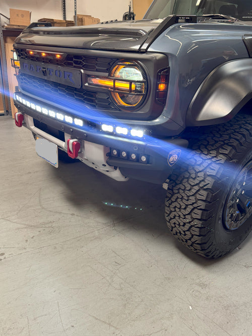 2021+ Ford Bronco Raptor Curved 40in Light Bar - PRO XL M&R Automotive