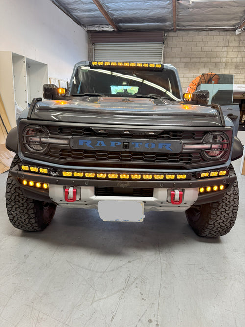 2021+ Ford Bronco Raptor Side Light Bars Extension M&R Automotive