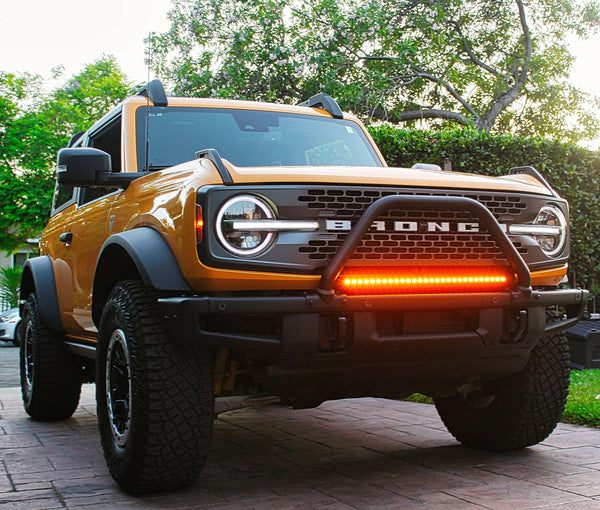 2021+ Ford Bronco Modular Bumper 30in Light Bar M&R Automotive