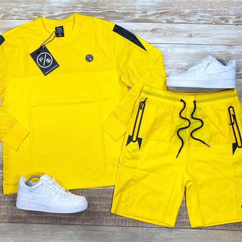 FS LEI$URE LS Pullover (Yellow) Fly Supply Co